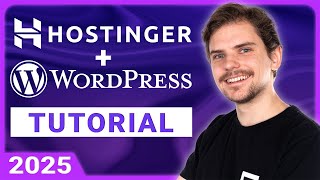 Hostinger WordPress Tutorial 2025  Beginners Guide [upl. by Adnwahsor]