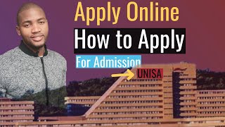 How to apply for admission at UNISA [upl. by Fanchan407]