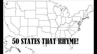 50 States that Rhyme [upl. by Reger]