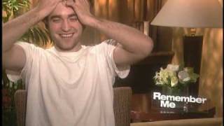 Robert Pattinson Interview for REMEMBER ME [upl. by Eecyac852]