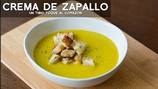 CREMA DE ZAPALLO  COMIDA PERUANA  ACOMERPE [upl. by Coucher]