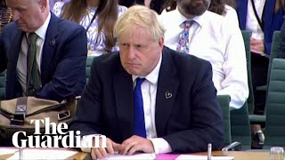 Boris Johnson takes questions from liaison committee on integrity in politics – watch live [upl. by Farlay]