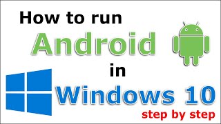 How to run Android on a Windows 10 PC with HyperV step by step [upl. by Sulihpoeht909]