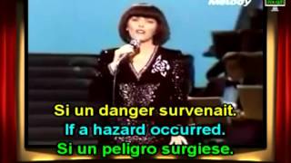 Mireille Mathieu Une Femme amoureuse French amp English Lyrics Paroles [upl. by Tades]