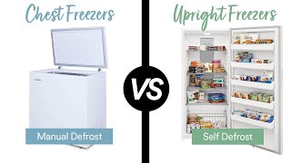 Chest Freezer vs Upright Freezer [upl. by Rufina]