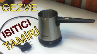 KAHVE MAKİNESİ MİNİ ISITICI CEZVE TAMİRİ  Coffee Machine Repair [upl. by Eelam]