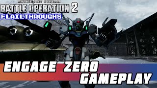 Gundam Battle Operation 2 Engage Zero General Token Pack Version Gameplay [upl. by Gomer582]