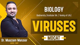 1 Biology  Biodiversity  Viruses  MDCAT 2025 [upl. by Rednave546]