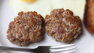 Breakfast Sausage Patties  Homemade Pork Breakfast Sausage Recipe [upl. by Anaila]