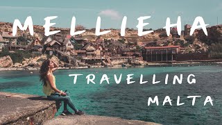 The Water is SO BLUE  Travelling Malta EP03 Mellieha [upl. by Aynwat498]