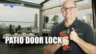 Patio Door Lock  Mr Locksmith™ Video [upl. by Akilegna]