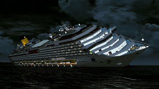 The Sinking of the Costa Concordia [upl. by Thebault]