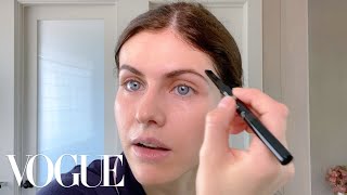 Alexandra Daddarios Guide to Face Masks amp Easy Everyday Makeup  Beauty Secrets  Vogue [upl. by Tracay]