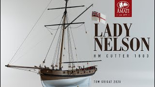 Amatis Lady Nelson built in motion [upl. by Narej]