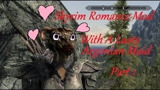 Skyrim Romance Mod 1 A Lusty Argonian Maid [upl. by Seravaj]