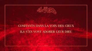 Sainte Nuit Lyric video Sebastian Demrey amp JImmy Lahaie [upl. by Maffei]