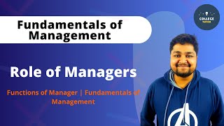 Fundamentals of Management  Functions of Manager [upl. by Nosemyaj181]