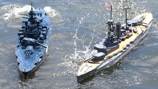 Fast Gun RC Warship Combat 1 [upl. by Callida]