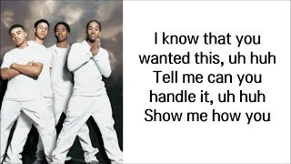 B2K  Uh Huh Lyrics [upl. by Weinert]