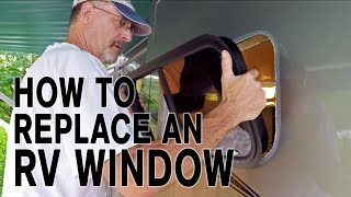 How To Replace an RV Window  RV Window Replacement Made Easy [upl. by Aalst]