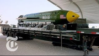 How Destructive Is The ‘Mother Of All Bombs’  The New York Times [upl. by Laitselec]