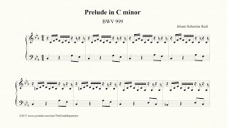 Bach Prelude in C minor BWV 999 [upl. by Steffen214]