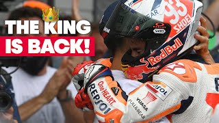 Marc Marquez Wins Again After 581 Days  MotoGP Germany [upl. by Pas]