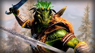 Skyrim SE Builds  The Argonian Slave  Remastered Build [upl. by Madlin]