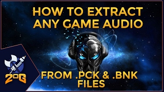 How to easily extract any game audio files from PCK and BNK files [upl. by Nyasuh341]