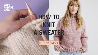 How To Knit The Eden Sweater [upl. by Ginsberg296]