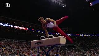 Sam Mikulak Pommel Horse Routine  Champions Series Presented by Xfinity [upl. by Elton]