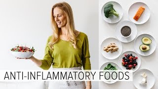 ANTIINFLAMMATORY FOODS  what I eat every week [upl. by Annaierb318]