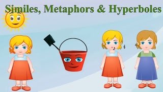 Similes Metaphors amp Hyperboles Differences Examples amp Practice for Kids [upl. by Nosretep964]