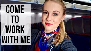 A Day in the Life of a Flight Attendant [upl. by Yarazed]