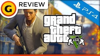 Grand Theft Auto V PS4  Review [upl. by Yaja871]