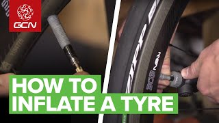 How To Pump A Bike Tyre [upl. by Wardle]