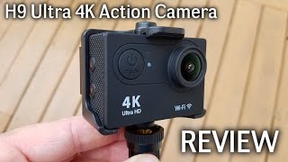 H9 Ultra 4K WiFi Action Camera REVIEW  Sample Videos included [upl. by Hakon798]