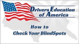 How To Check For Blind Spots  Texas Online Adult Drivers Education [upl. by Feeney]