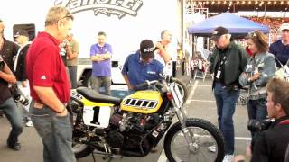 Kenny Roberts and the Indy Mile 2009 [upl. by Kinnon]