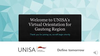 Unisa Virtual Orientation 2021 [upl. by Tannenwald980]