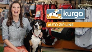 How to Use the Kurgo Auto Zip Line for Dogs [upl. by Bonaparte]