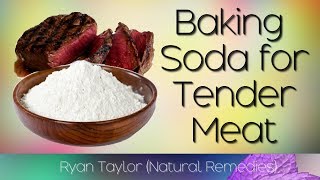 Baking Soda to Tenderize Meat [upl. by Aruol]