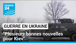 Guerre en Ukraine  quotPlusieurs bonnes nouvelles pour Kiev ces derniers joursquot • FRANCE 24 [upl. by Nalo]