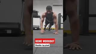 HOME WORKOUT  Abs Exercise  shoulder tap plank  BIGLEE [upl. by Ria]