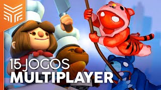 15 JOGOS MULTIPLAYER PARA FAZER BAGUNÇA E DAR RISADAS [upl. by Olenka180]