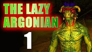 Skyrim Walkthrough of THE LAZY ARGONIAN  Part 1 Horse Thief Rift Run [upl. by Shirlee]