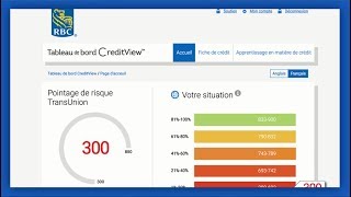 Obtenez gratuitement votre cote de solvabilité dans RBC Banque en direct [upl. by Dillie70]