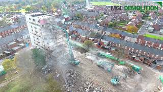 Westmorland Court Demolition [upl. by Merrie129]