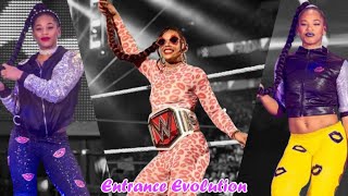 Bianca Belair  Entrance Evolution 2017  2022 Mr WWE Fan [upl. by Gardy]