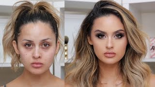 FULL COVERAGE GLAM MAKEUP TUTORIAL [upl. by Ecaidnac]